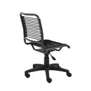 Bungie Low Back Office Chair in Black with Graphite Black Frame and Black Base