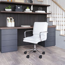 Partner Office Chair White by ZUO Modern
