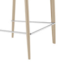 Kalle Counter Leather Stool Chair - 26" Height