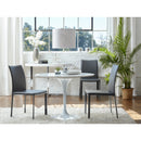 Hasina Leather Side Dining Chair Product Photo 24
