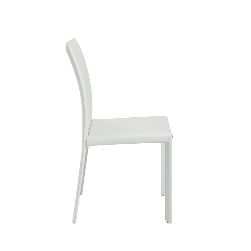 Hasina Leather Side Dining Chair Product Photo 13