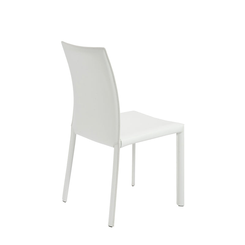 Hasina Leather Side Dining Chair Product Photo 12