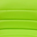 Vincent Modern Vinyl Adjustable Bar Stool with Back, Swivel Stool with Chrome Pedestal Base and Footrest