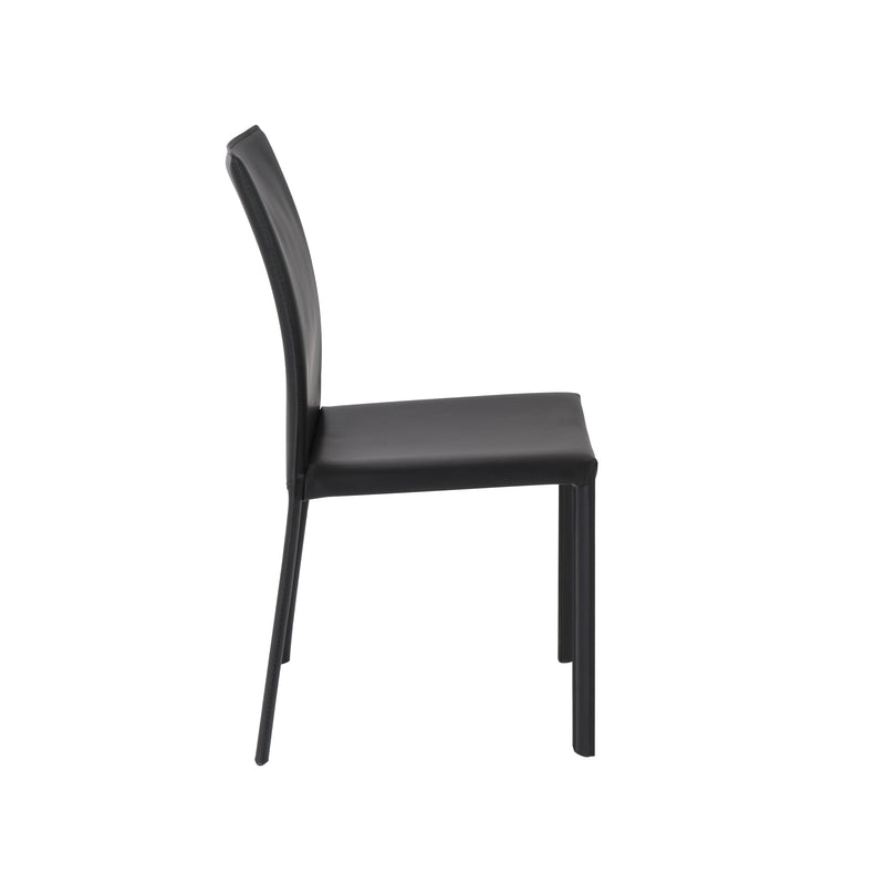 Hasina Leather Side Dining Chair Product Photo 7