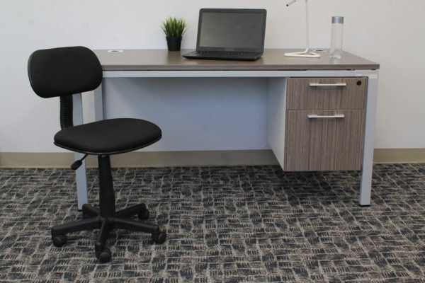 Boss Black Fabric Office Steno Chair - Product Photo 4