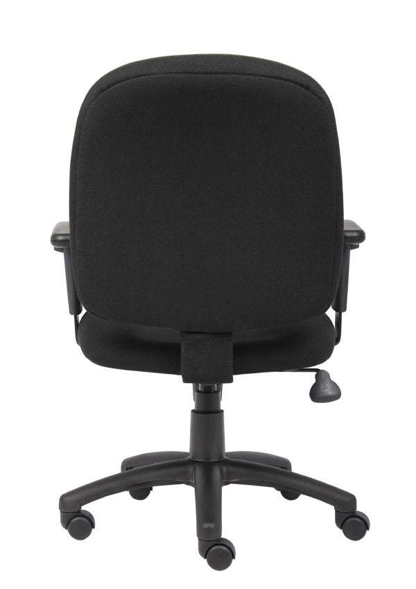 Boss Black Fabric Task Chair - Product Photo 3