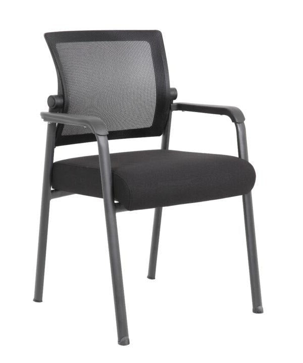 Boss Mesh 4-Legged Stack Chair B6889 Product Photo 1