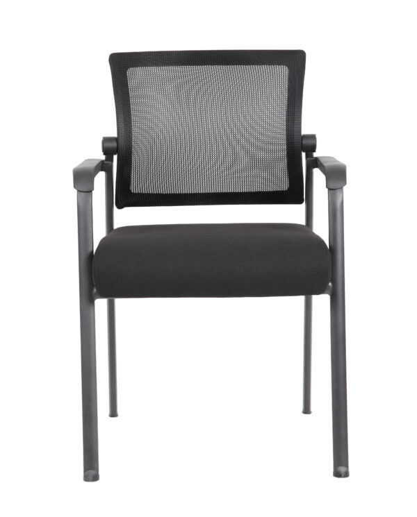 Boss Mesh 4-Legged Stack Chair B6889 Product Photo 2