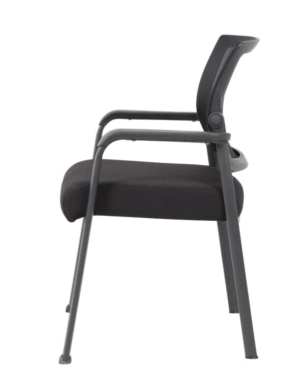 Boss Mesh 4-Legged Stack Chair B6889 Product Photo 4