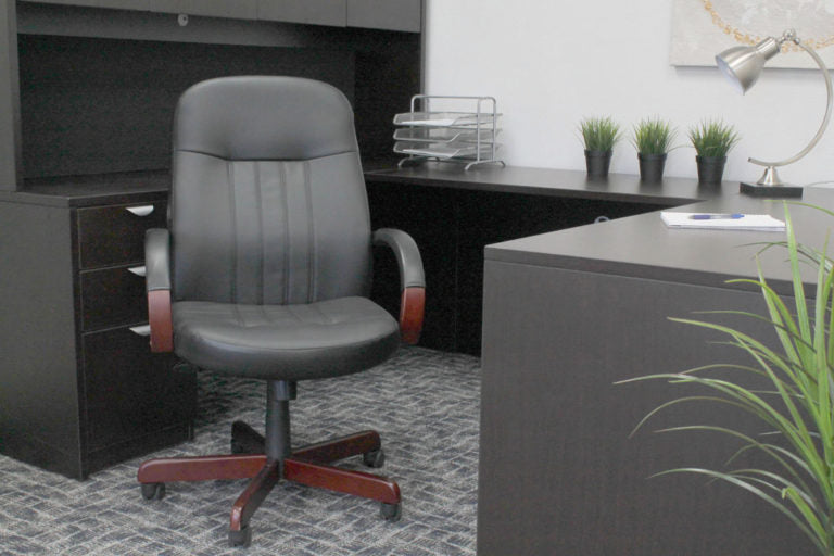 Boss LeatherPlus Executive Chair - Product Photo 8