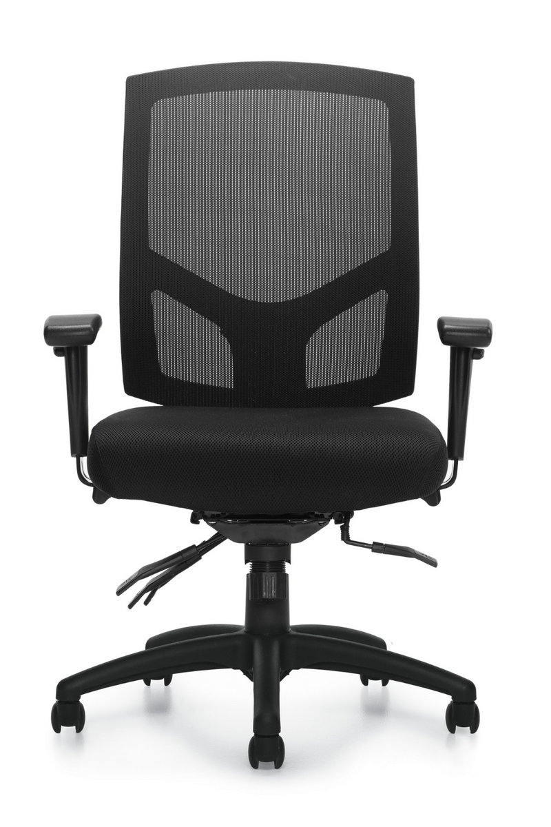 Mesh Back Multi-Function Chair with Arms by Offices To Go - Product Photo 2