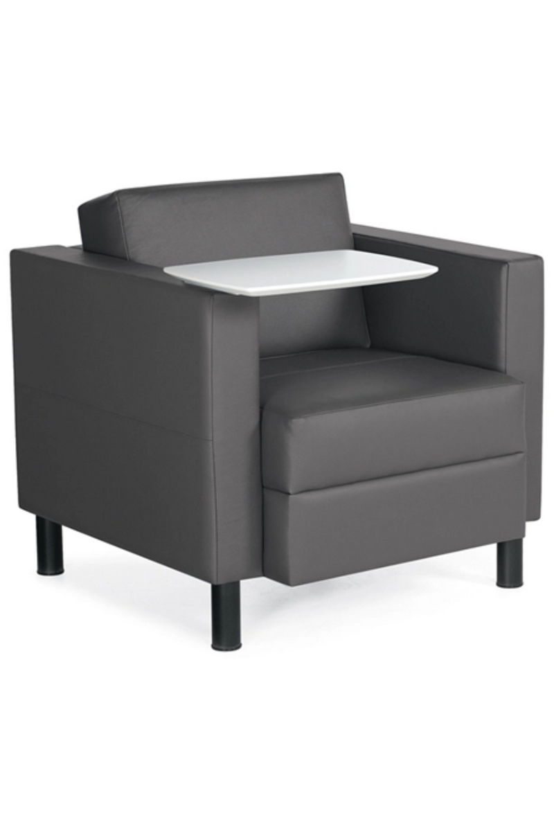 Citi Lounge Dark Gray Chair - Product Photo 1