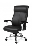 Global Executive Black Leather Auburn High Back Tilter - Product Photo 2