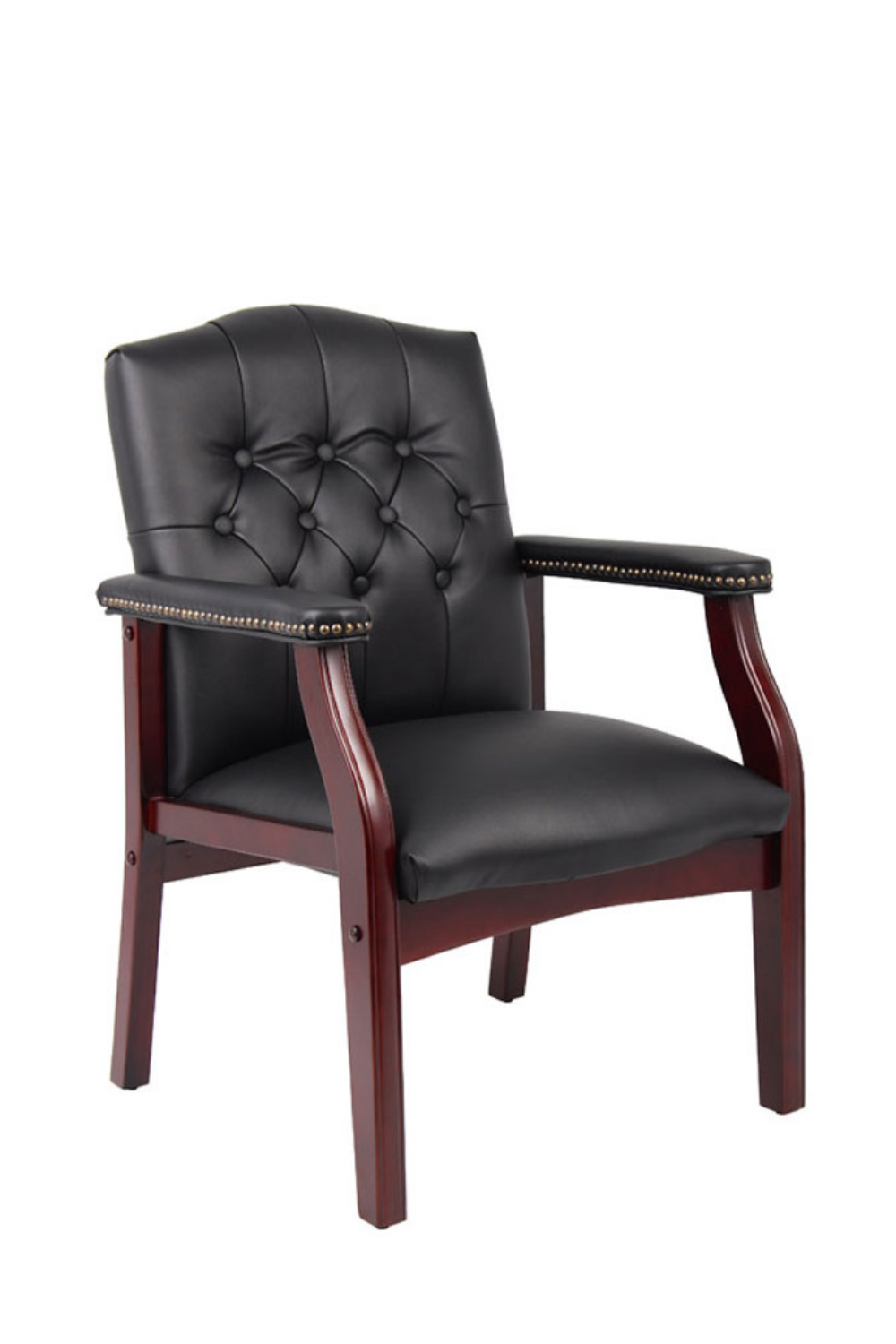 Boss Traditional Black Guest Chair, image size:1000x1500