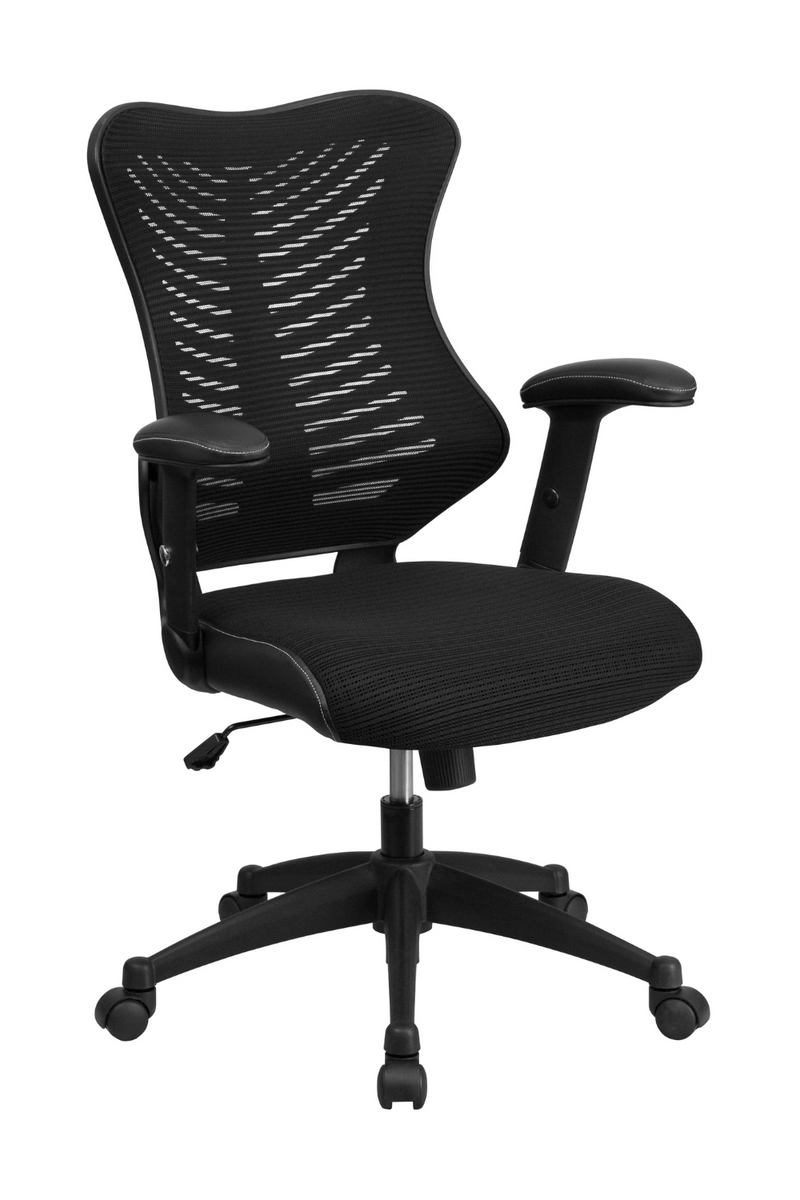 FLASH Kale High Back Designer Office Chair 2
