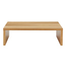 Abby 47" Coffee Table in High Gloss Top