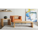 Abby 47" Coffee Table in High Gloss Top