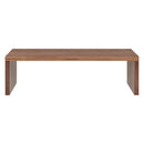 Abby 47" Coffee Table in High Gloss Top