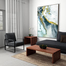 Abby 47" Coffee Table in High Gloss Top