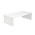 Abby 47" Coffee Table in High Gloss Top