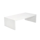Abby 47" Coffee Table in High Gloss Top