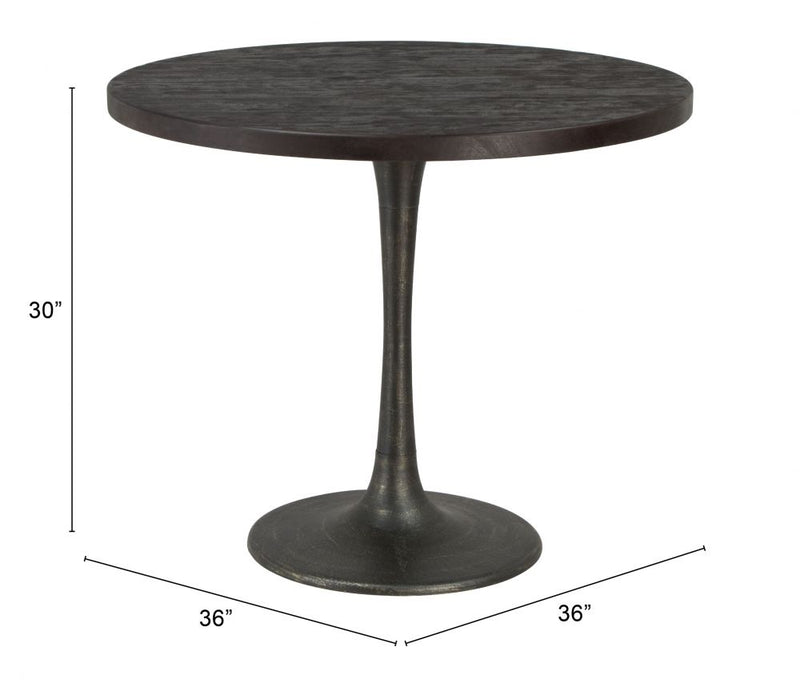 Zuo Modern Montreal Dining Table Black - 101843