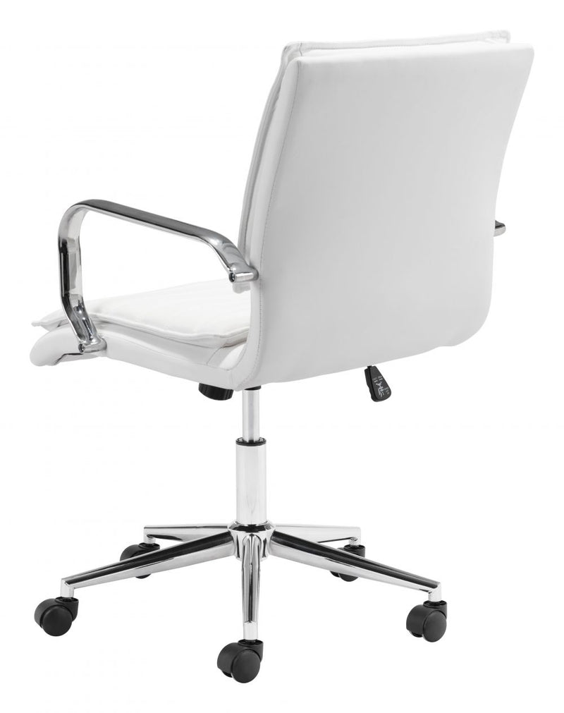 Partner Office Chair White by ZUO Modern