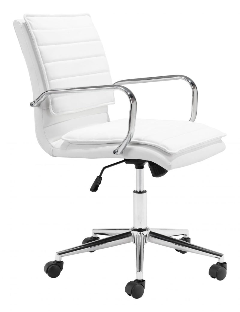 Partner Office Chair White by ZUO Modern