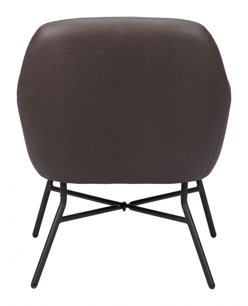 Zuo Modern Hans Accent Chair Vintage Brown - 109230
