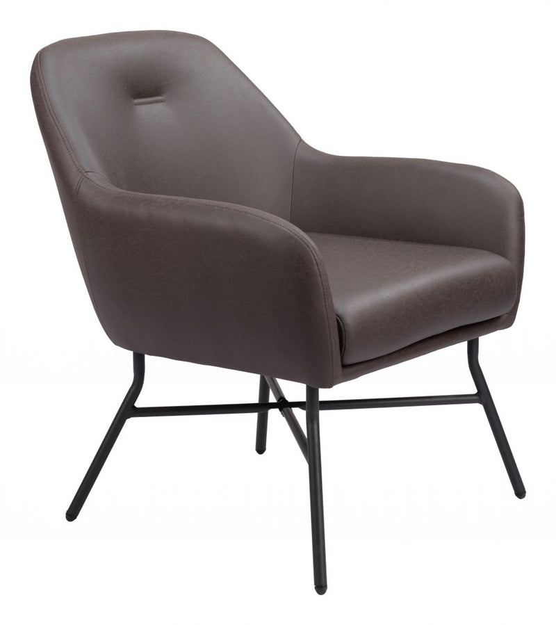 Zuo Modern Hans Accent Chair Vintage Brown - 109230
