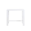 Abby 47" High Gloss Bar Table by Euro Style