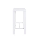 Abby 47" High Gloss Bar Table by Euro Style