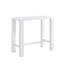 Abby 47" High Gloss Bar Table by Euro Style