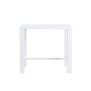 Abby 47" High Gloss Bar Table by Euro Style