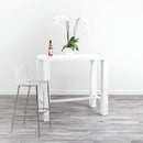 Abby 47" High Gloss Bar Table by Euro Style