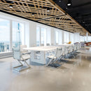 Lider Plus Conference Leather Chair - 2 chairs per order by ZUO