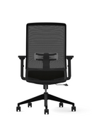 9 To 5 @nce Black Task Ergonomic Mid Back Chair (206)