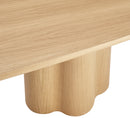 Alve 95" Modern Furniture Rectangle Table by Euro Style