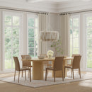 Alve 95" Modern Furniture Rectangle Table by Euro Style