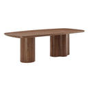 Alve 95" Modern Furniture Rectangle Table by Euro Style