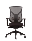 MIDCELLI 2800 SERIES BLACK MID-BACK MESH CHAIR
