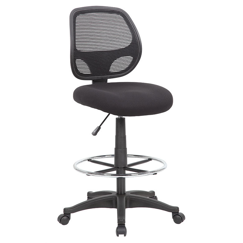 Boss Commercial Grade Mesh Stool W/ Arms