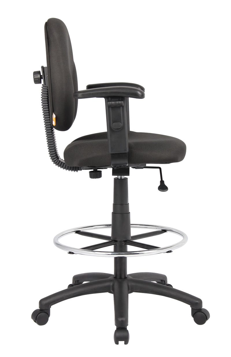 Boss Stand Up Fabric Drafting Stool - Product Photo 8