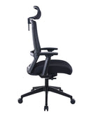 Boss Mesh Chair, w/ Headrest and Memory Foam Seat
