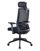 Boss Mesh Chair, w/ Headrest and Memory Foam Seat