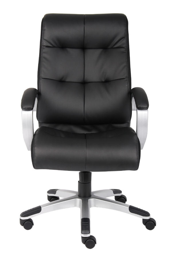 Boss Double Plush High Back Executive Leather Chair 8