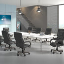 Boss High Back Executive Wood Finished Chair B8991