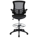 Kelista Mid-Back Ergonomic Drafting Chair - Product Photo 2