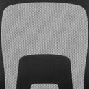 Hercules Big & Tall 500 lb. Rated Black Mesh/Leather Executive Ergonomic Office Chair with Adjustable Lumbar