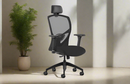 9 to 5 Theory High Back Ergonomic Task Chair with Headrest and Seat Slider (2170)